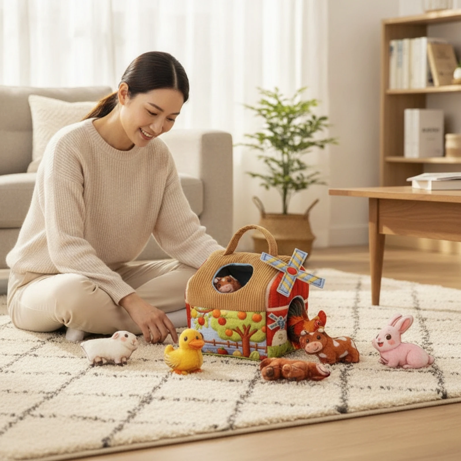 Baby Nursery Sets - Rumah Bermain Kain Lembut, Set Aktivitas