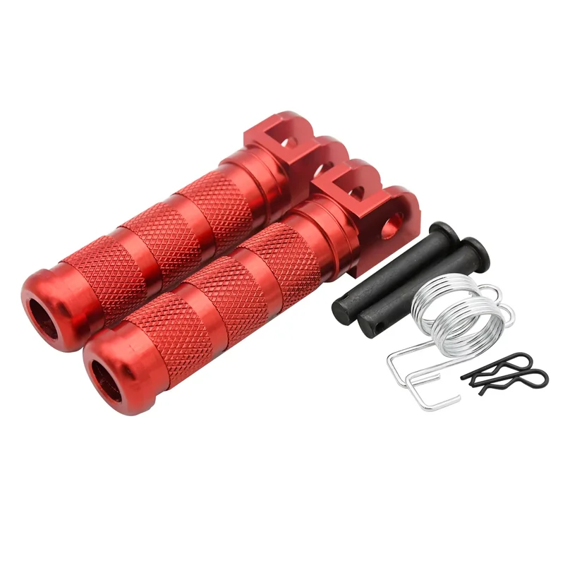 Motorcycle Pedal Foot Pegs FootRest Footpegs For Honda Kawasaki Yamaha Suzuki GSX S750 S1000 S1000F 250R R600 R750 R1000 250S