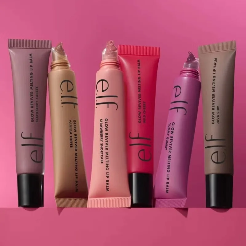 Elf Lip Gloss Bálsamo labial teñido Hidratante ligero Nutre repara y mejora la sequedad de las líneas de los labios para labios naturalmente regordetes