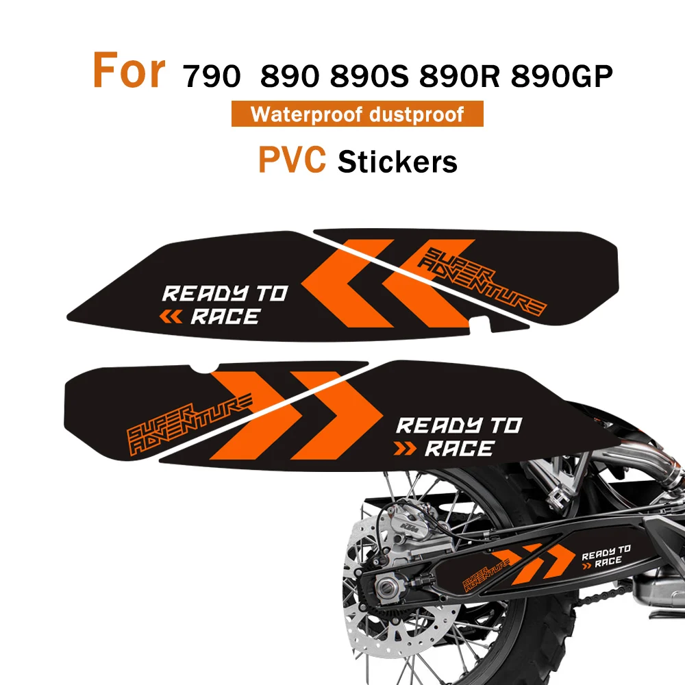 

For 790 890 890S 890R 890GP S R GP Adventure Motorcycle Stickers Swing Arm Swingarm Rotating Shaft Protection Decals