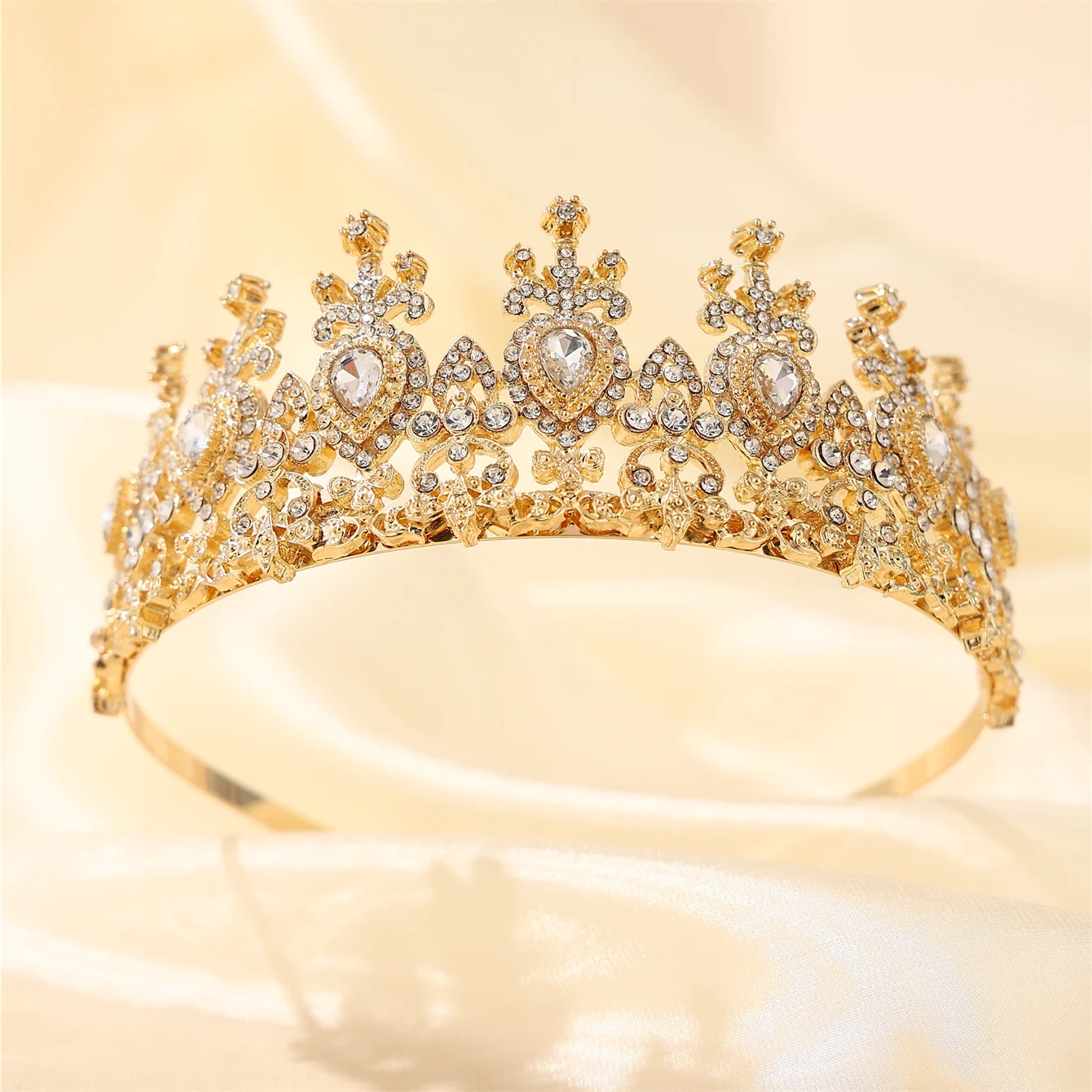 

Best-selling Crown Free Shipping Moroccan Bride Wedding Queen Crown Women's Hair Accessories