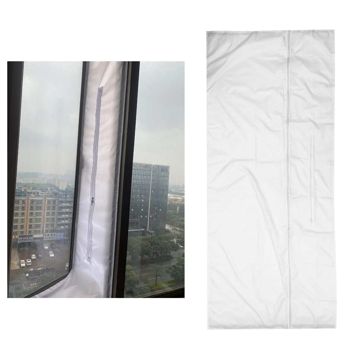 1Set Cloth for Push Pull Door Installation Easy Fit Window Sealing Energy Efficient Cooling Solution