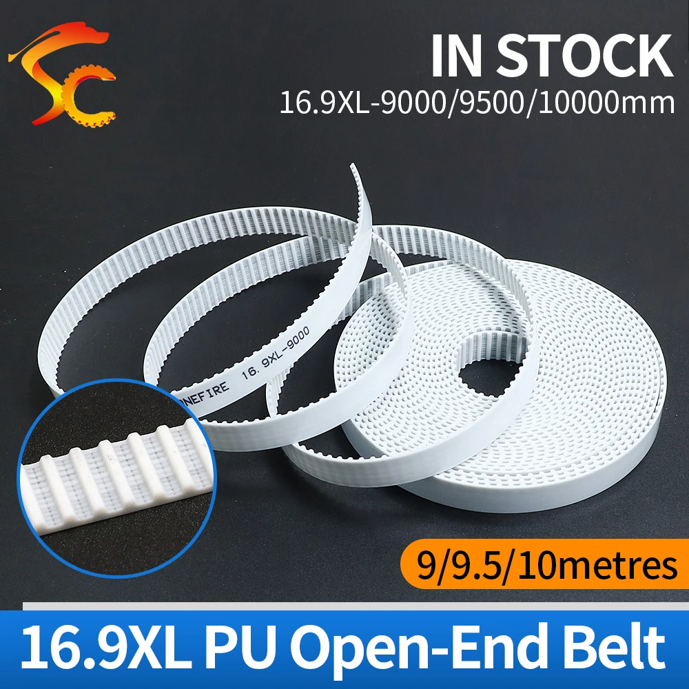 

Timing belt 16.9XL-9000/9500/10000 Pitch=5.08mm width=16.9mm open Synchronous belt PU for wit color inkjet printer