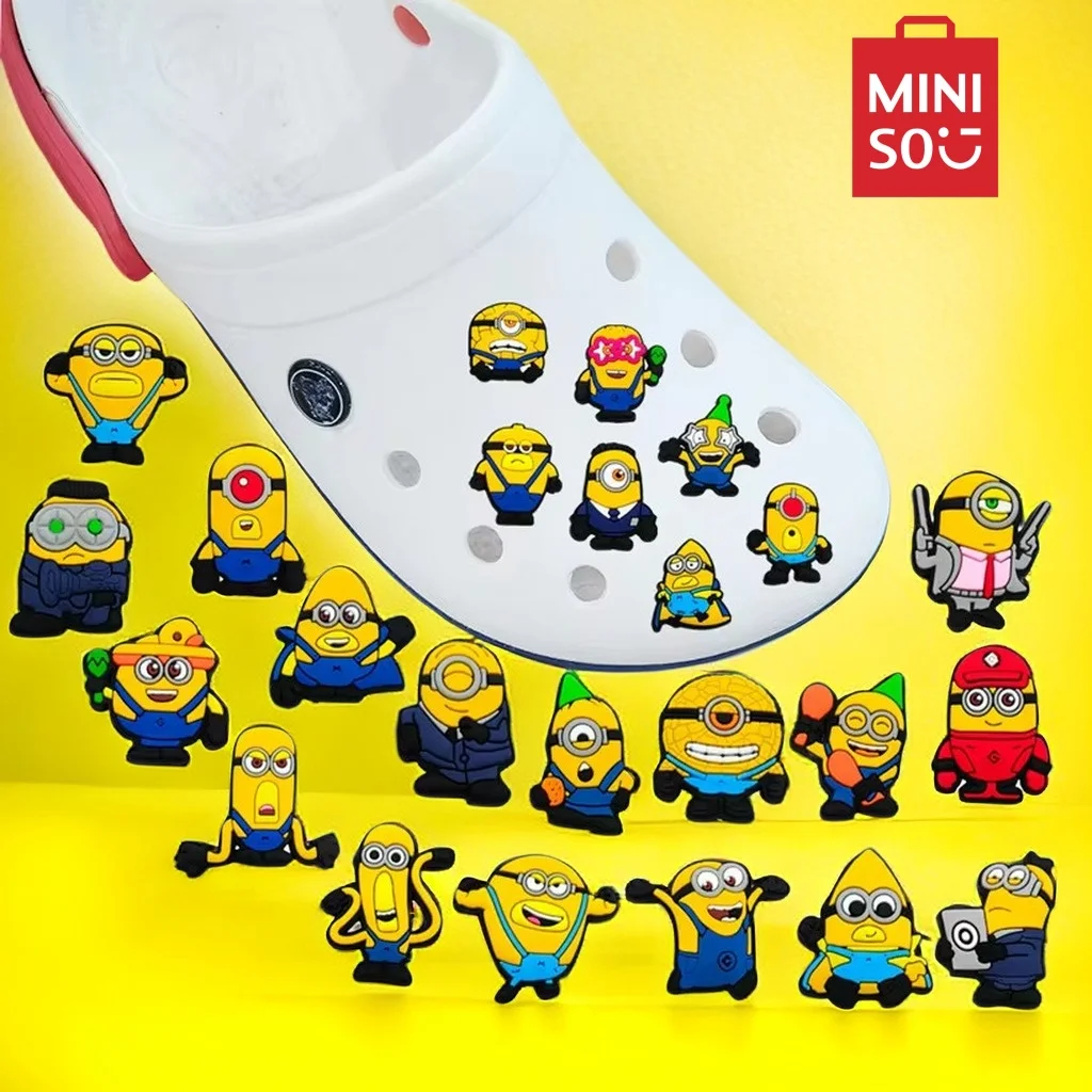 

Miniso 24Pcs Cute Cartoon Shoe Charms For Clog Shoes Slides Sandals & Bracelet Wristband Party Gifts For Girls, Kids, Boys