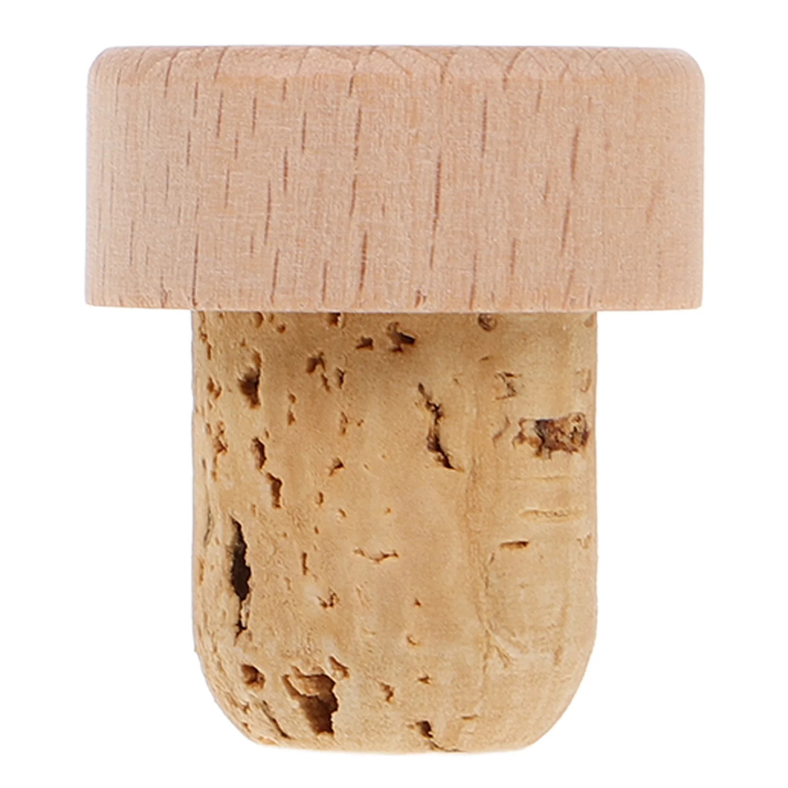 

Wooden Bottle Natural Oak Stoppers Sealing Plugs for Making Supplies Craft Bottles Sealer Wood Covers