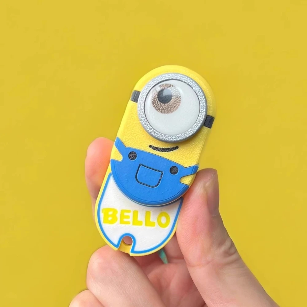 Fidget Magnetic Push Card Mechanical Slider Rotating Roller Pushing Plate EDC Sensory Relieve Stress Relief Toy Anti Anxiety