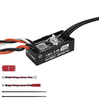SEQURE Waterproof ANT ESC With A Built-in 6V 3A BEC Small Size Suitable for 1/24, 1/18, 1/16 RC Climbing Car Crawler Car