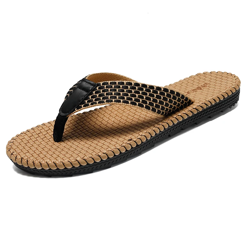 

Flip-Flops Men's slippers New large size Fashion sports casual sandals Comfortable beach shoes men's Clogs Couple slides
