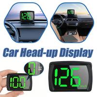 Car Head-up Display Speedometer HUD GPS Digital Speed Meter KMH/MPH Speedo Head Up Display For Cars Trucks USB Cable Plug & Play