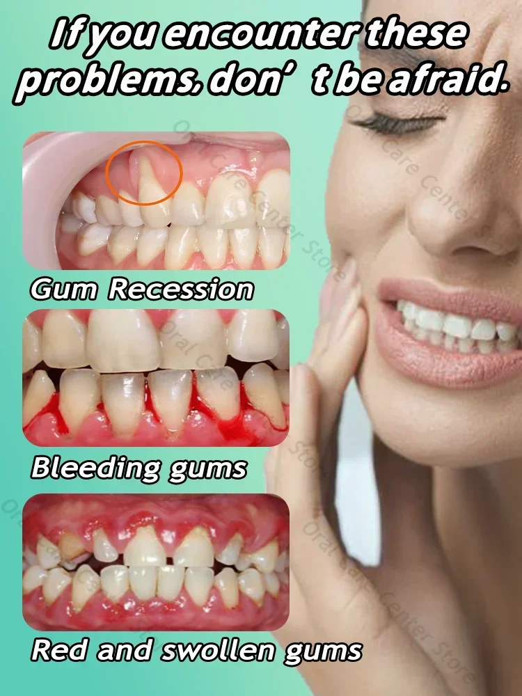 Effectively repair damaged gums, relieve toothache, strengthen teeth and strengthen gums