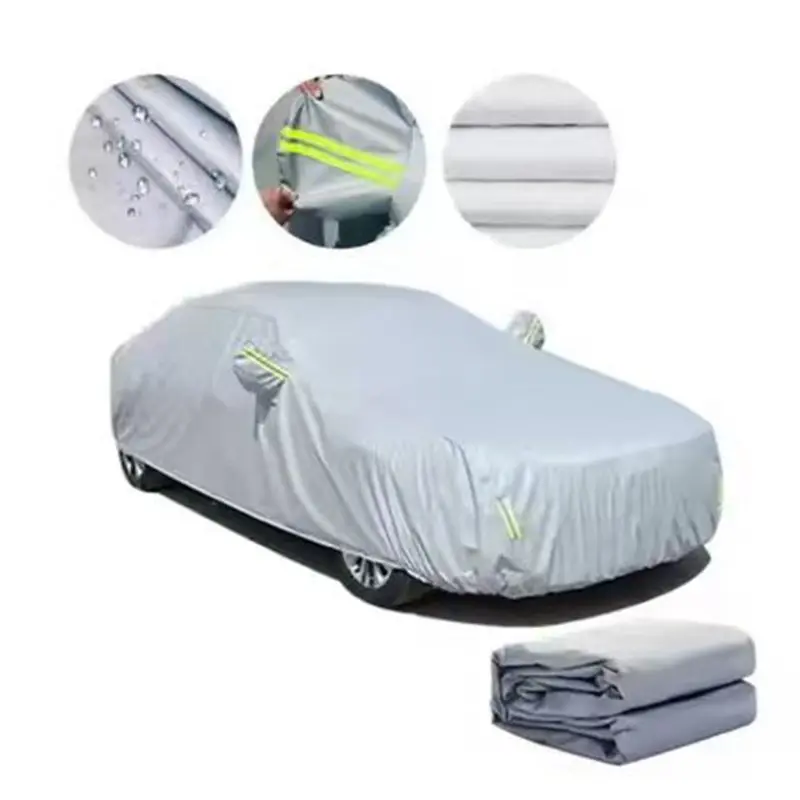 YXL UV Umbrella Universal SUV Full Car Cover Outdoor Waterproof Sun Rain Snow Protection Auto