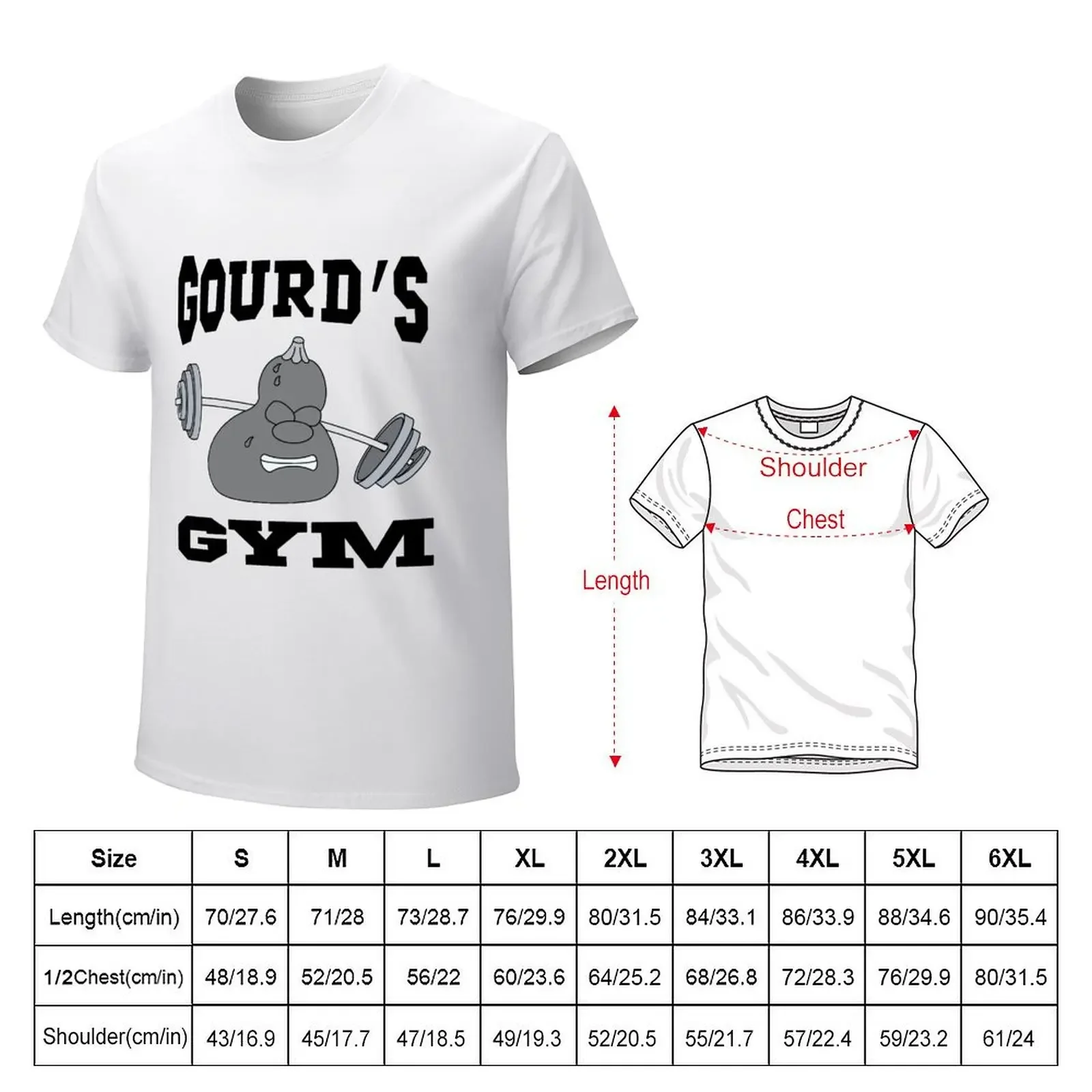 Gourd’s Gym classic workout T-shirt sublime sweat plus sizes Men's t shirts