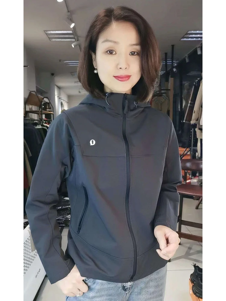 

Slimming Effect Zipper Hoodie Jaet Women's Casual Versatile Loose Fit Sweatirt Spring Autumn New Sle Faionable Outerwear