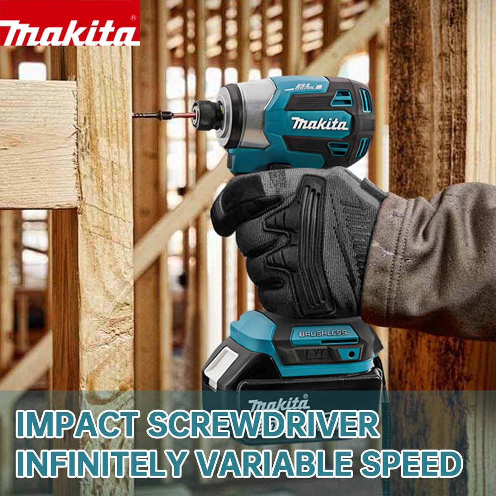 Makita DTD173 18V BL Cordless Brushless Impact Driver Rechargeable Screwdriver Drills Power Tools