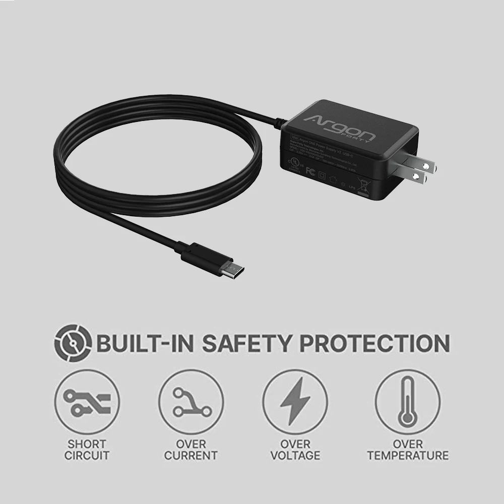 Блок питания Raspberry Pi 4, тип с, 18 Вт, 5,25 в, а