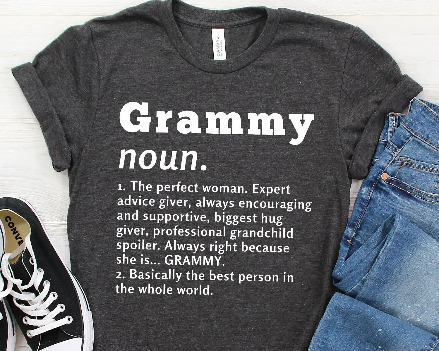 

Grammy Description T Shirt For Grandma New