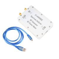 35-4400MHz Simple Spectrum Sweep Signal Source Tracking Source RF generator RF Power Meter spectrum analyzer with Alu box