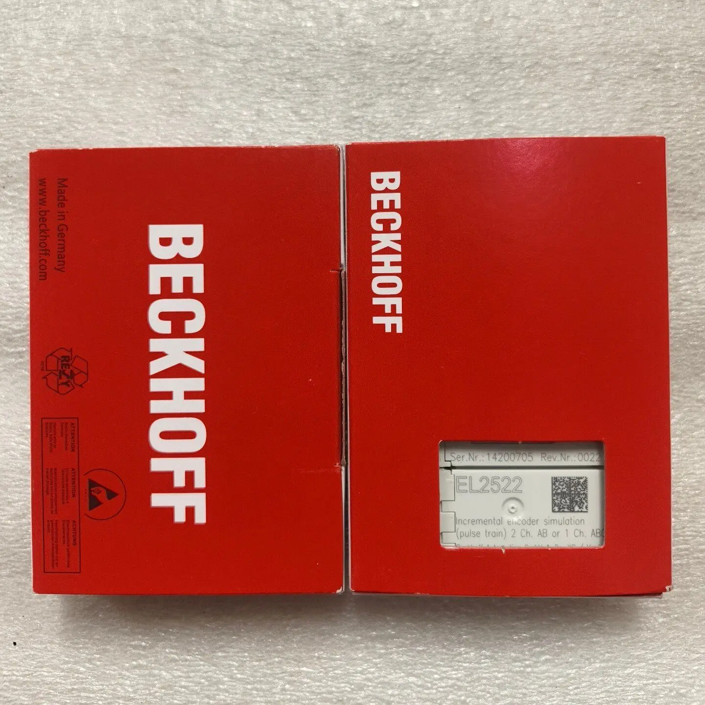 BECKHOFF EL2522 module | Original and genuine German