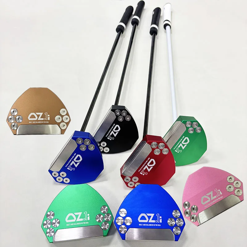 

Zero Torque Golf Putter OZ1i Low Balance Putter 33 34 35 Press Pistol 2 Degree Grip with Head Cover OZ1i Putter