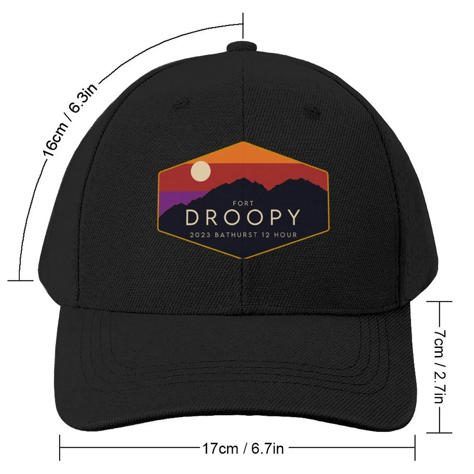 Fort Droopy 2023 Alternate Logo Baseball Cap Golf Golf Cap Ball Cap Men's Women's