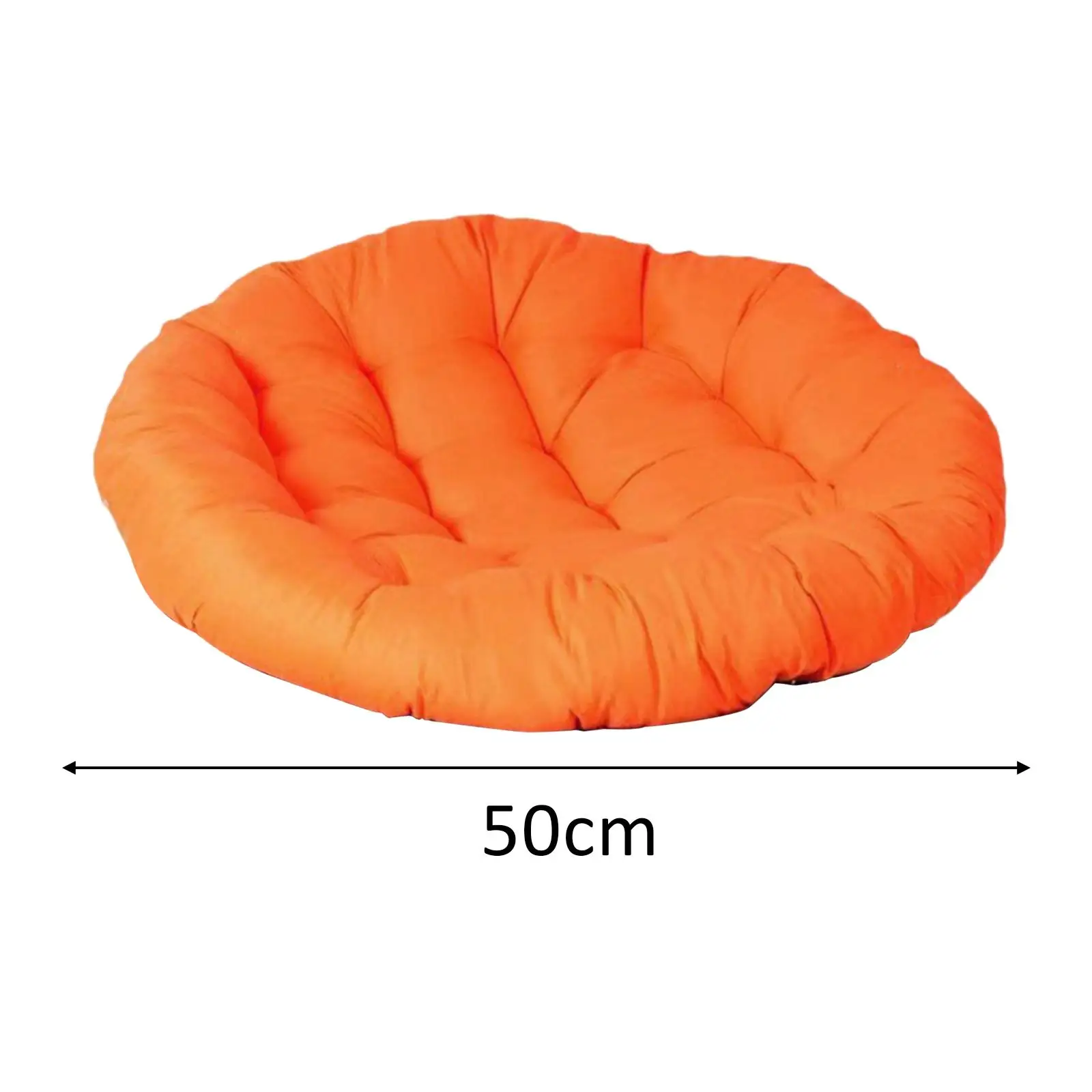 Outdoor Seat Cushion 50cm Portable Swing Hanging Chair Cushion for Garden Egg Chair Hammock Hanging Chair Office Indoor Outdoor