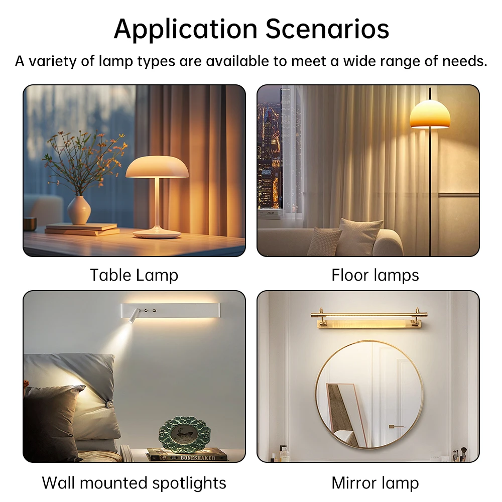 3.7V-24V Dimmable Touch Switch 1A LED Driver - Anti-Metal Sensor for LED Strip Lights, Table Lamps, DC 3V-24V Power Supply