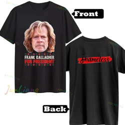 Shameless Printed Men's Clothing T-shirts for Men Casual Y2k Women's Fashion Vintage Streetwear Mens Clothes Harajuku Goth Shirt