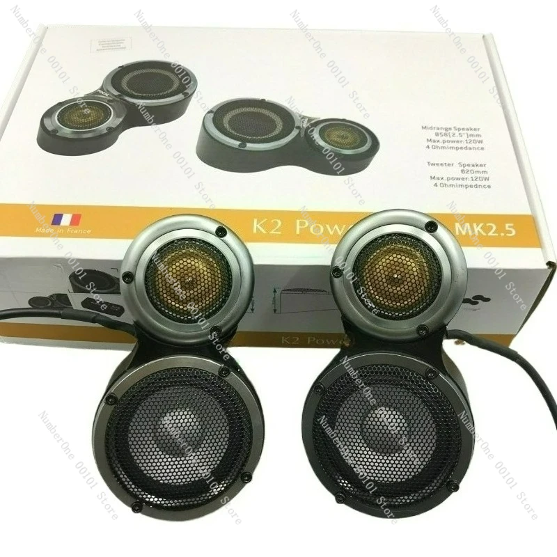 

Car audio A-pillar non-inverted three-way frequency medium and treble speaker 3 inches with its own base