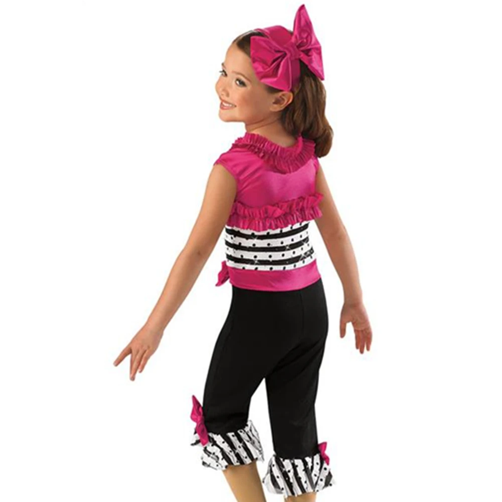 MiDee Cute Dance Costumes Performance Outfits Jazz Clothes Stage Wear for Girls