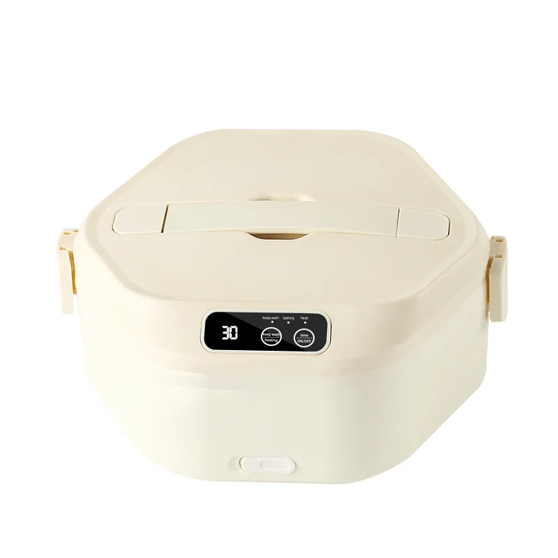 

Large Capacity Cross Border Electric Heating Insulation Lunch Box Wireless Charging Porcelain Liner for Home Office Workers Hot