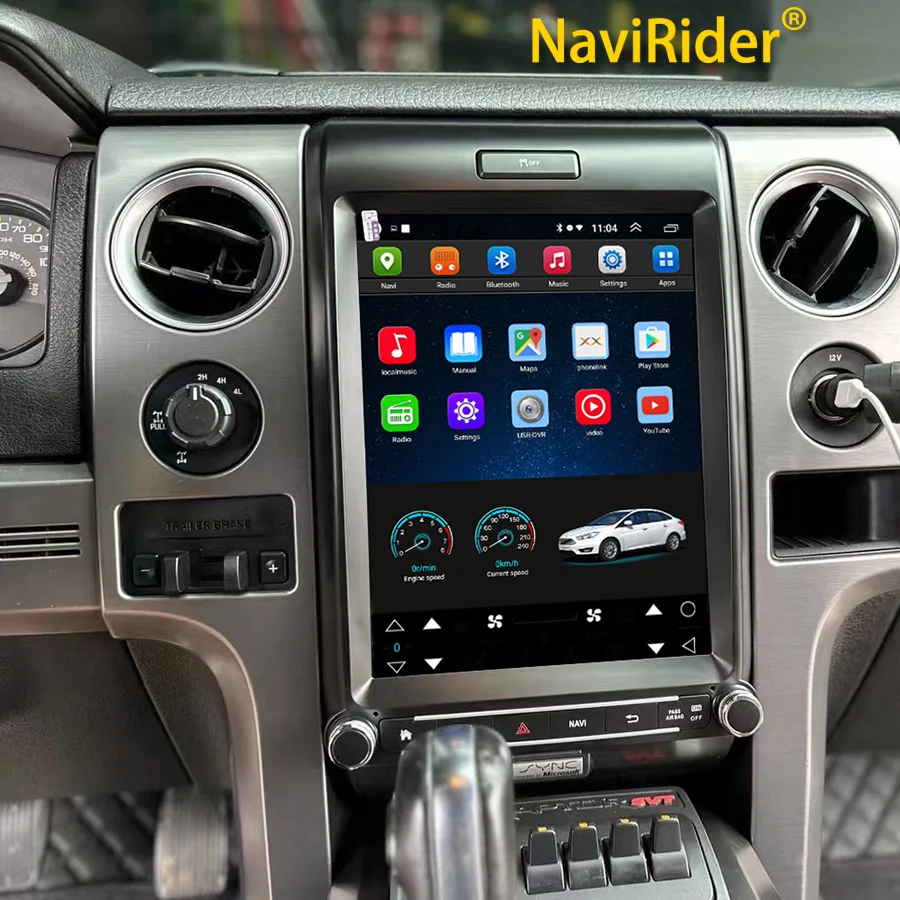 

Автомагнитола 2 Din Android для Ford F150 F 150 Raptor 2008-2014 мультимедийный видеоплеер навигация GPS Авторадио головное устройство