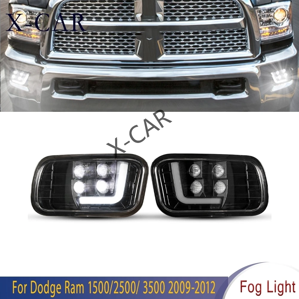 

Дневные противотуманные фонари для Dodge Ram 1500/2500/ 3500 2009-2012, 2 шт.