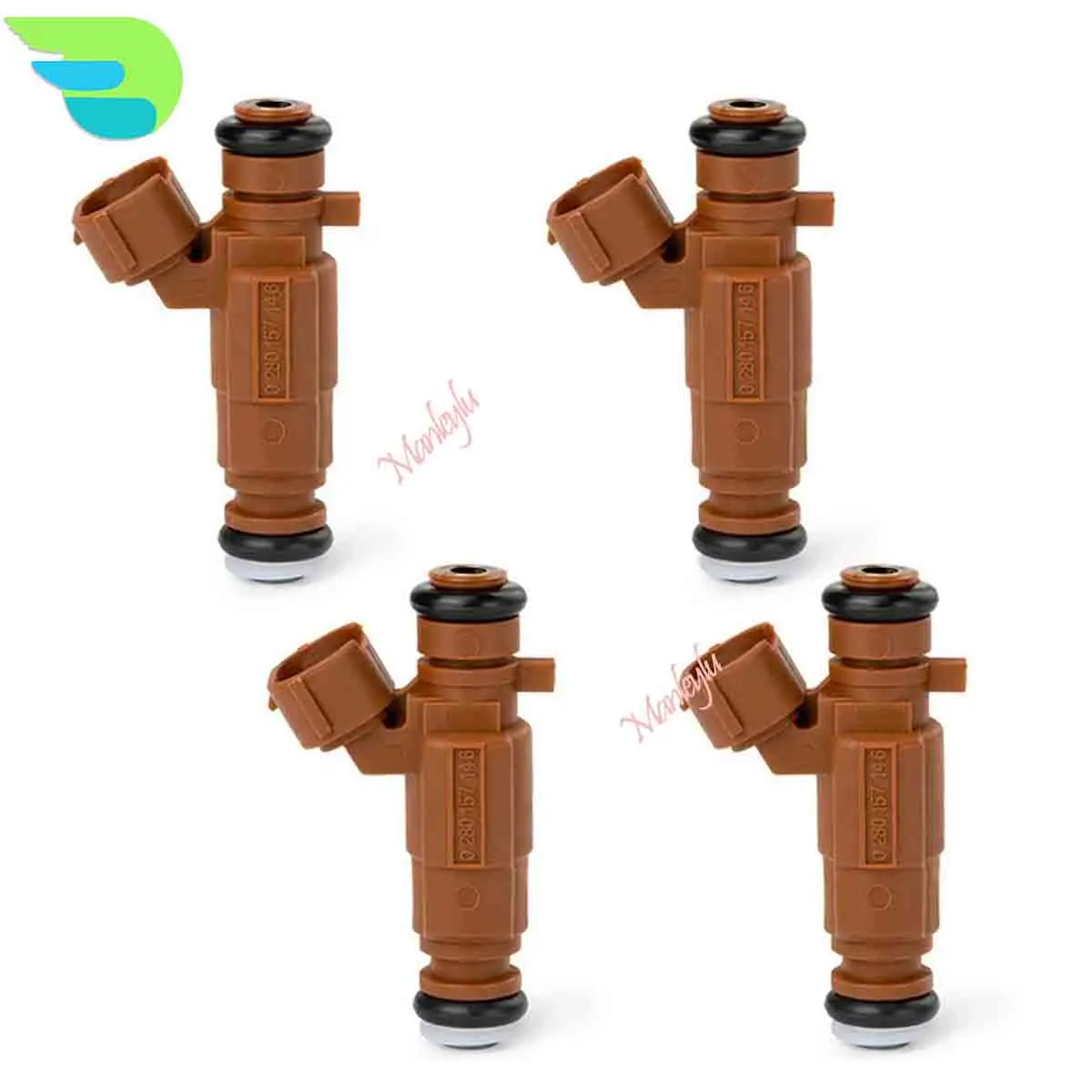 

16600-3RZ0A 4PCS New Fuel Injector Nozzle For Nissan Sentra 2.0 Flex For Benz For Renault Repair JS23-4 0280157146 0 280 157 146