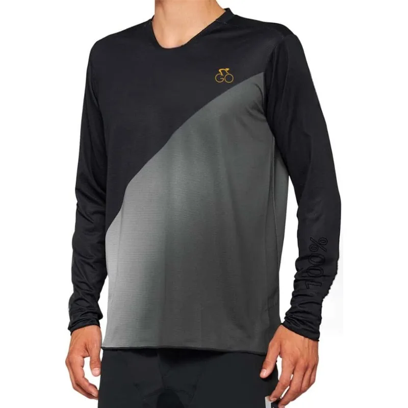 

Men's off-road motorcycle, mountain bike, quick drying long sleeved T-shirt, motorcycle endurance sports, breathable