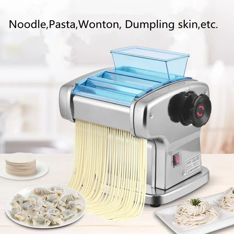 

2 Blades Pasta Spaghetti Making Machine Stainless Steel Mini Noodle Maker Dumplings Dough Pressing Machine