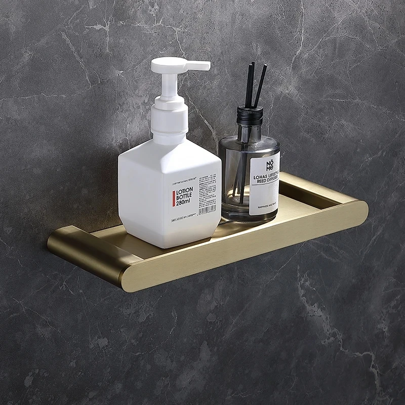 

Вешалка для полотенец из нержавеющей стали, матовое золото, бытовой минималистичный набор полотенец для ванной комнаты