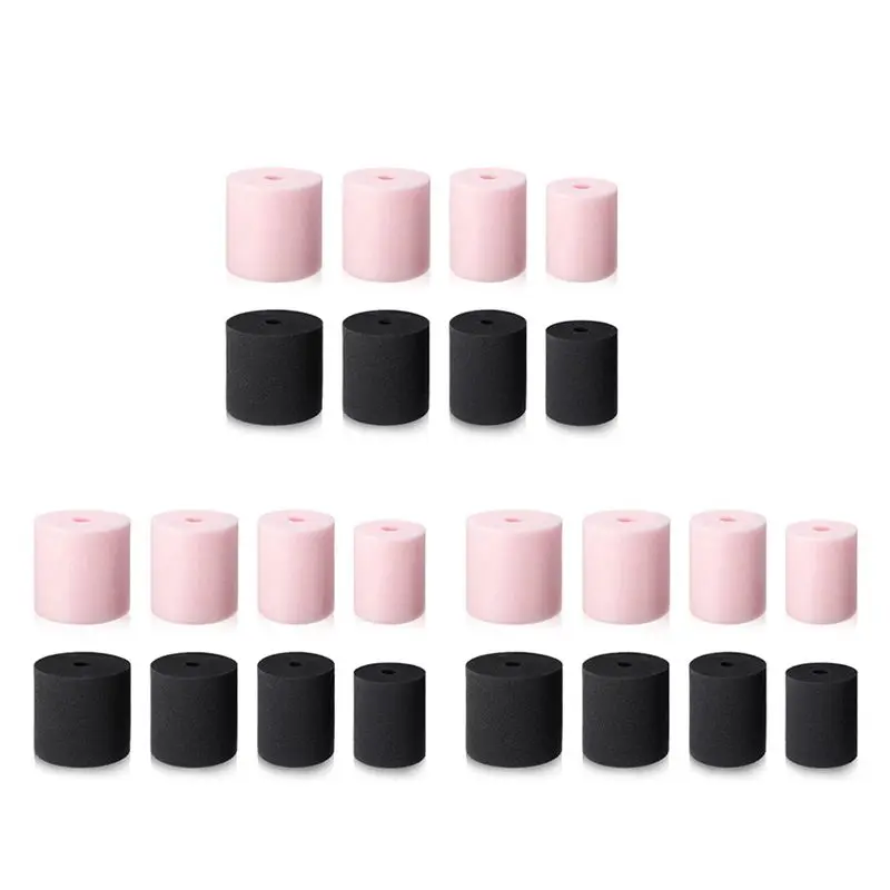 [Superx&KND]4 Sizes 24 Pieces Cup Turner Foam Tumbler Inserts For 1/2 Inch PVC Pipe Tumbler Inserts For 10 Oz To 40Oz All Tumble