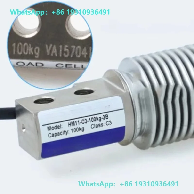 ZEMIC HM11 Load Cell Bellows Weighing Sensor Alloy Steel IP67 Vibration-Resistant for Conveyor Belt Automatic Weighing Batching