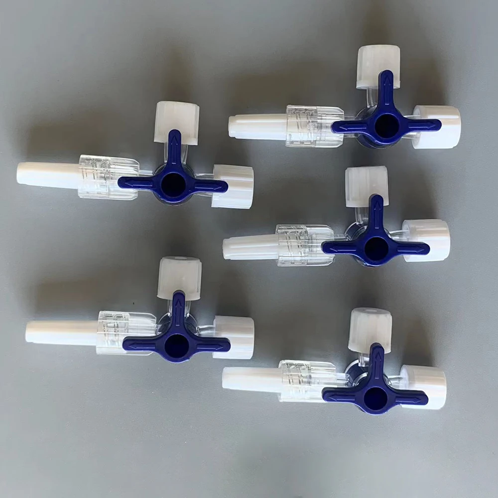 3 Way Tube Connector Stopcock With Luer Lock Three Way Stop Cock