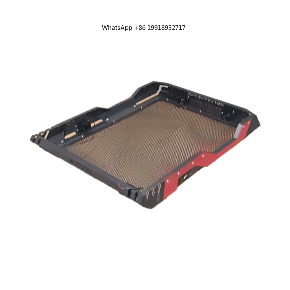 

Universal Fit Stainless Steel Radiator Grille Guard Cover Strong Outdoor Sports Protective Accessory Car Roof Racks