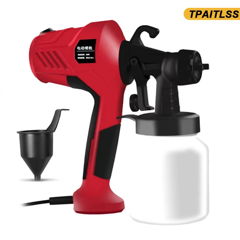 High Quality 500w Bailey Electric Portable Electric Paint Spray Gun for Wall Painting House Decoration