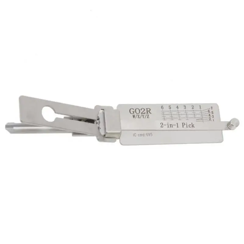 Lishi GO2R 2-in-1 Pick & Decoder LOCKSMITH TOOL for GOAL Keyway