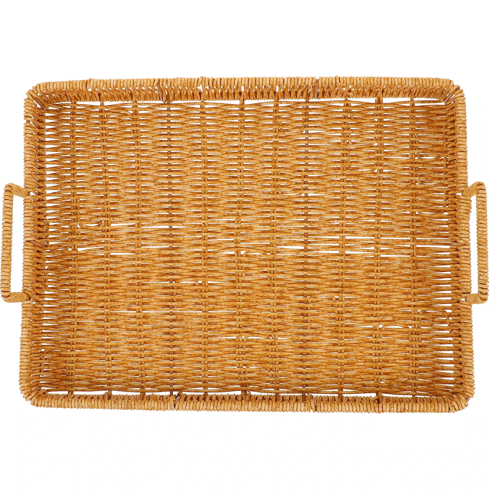 

Bread Storage Hand Basket For Home Kitchen Snacks Fruits Organizer Decorative Rustic Woven Tray Bread Serving Basket