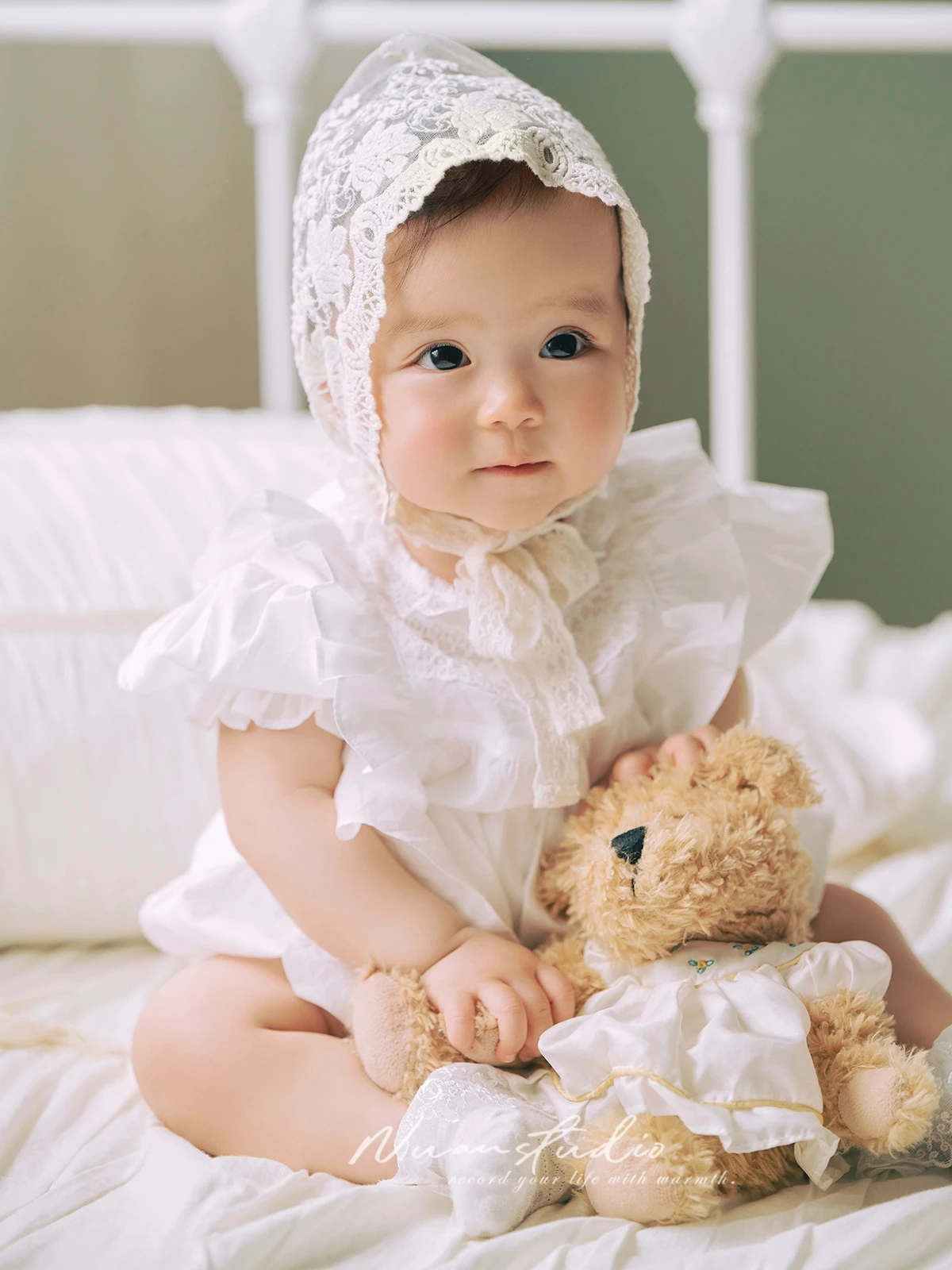 Disfraz de foto de bebé para niña, vestido de princesa para fotos de bebé de un año, accesorios de babyshooting, 신생아사아기 기 레