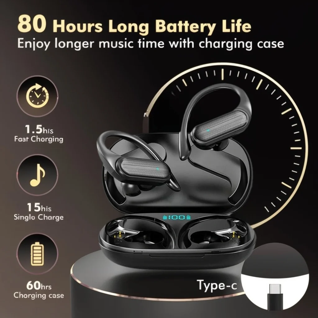 Xiaomi A520 التحكم باللمس بلوتوث 5.3 HiFI ستيريو مقاوم للماء سماعة TWS سماعة أذن رياضية لاسلكية مع ميكروفون