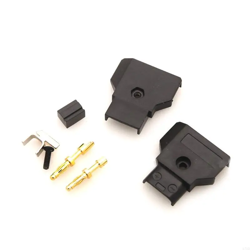 

87HD 5 шт. D-TAP Plugure DIY для DSLR Power Power Cable V-Mount Battery Male