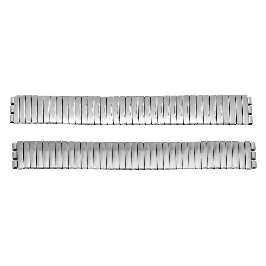 حزام ساعة معدني مرن لساعة سواتش تمتد التوسع الفولاذ المقاوم للصدأ حزام الرجال النساء معصمه اكسسوارات 17 مللي متر 20 مللي متر العصابات