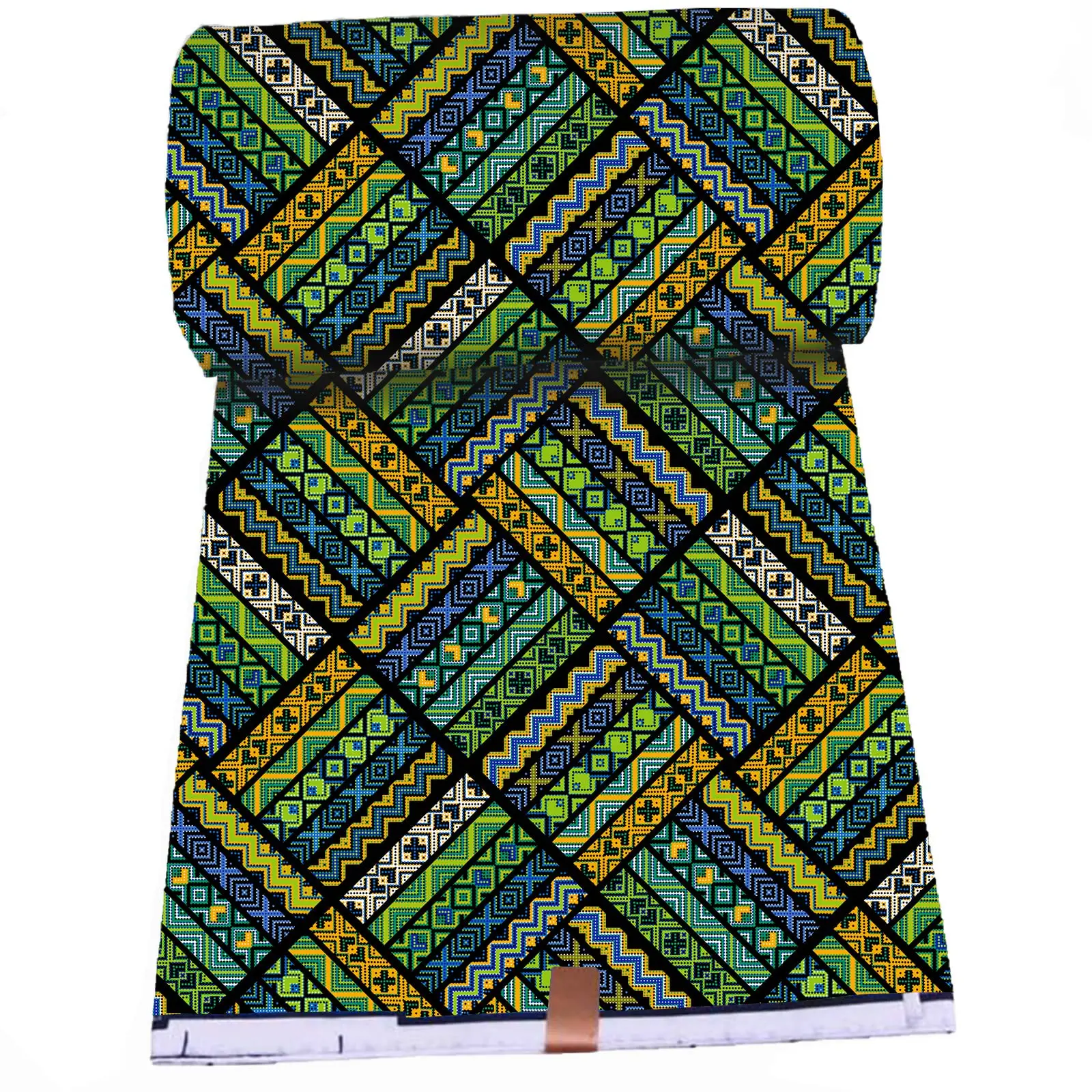 Africa Fashion Ankara Nigeria Fabric Veritable Dashiki Print Cotton Fabric Wax Prints for Cloths for Diy