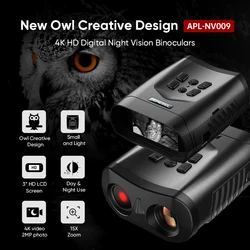 APEXEL Infrared Binocular Night Vision Device Camera 1080P HD Digital Zoom Hunting Telescope Outdoor Day Night Dual-use Darkness