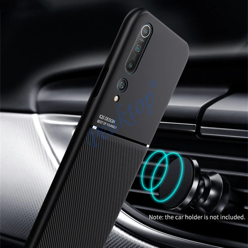 Magnetic Armor Case For Xiaomi Mi Note 10 Pro Silicone Bumper Holder Cover For Mi 10 Youth CC9 Pro CC9E A3 Mi 8 9 9T Coque